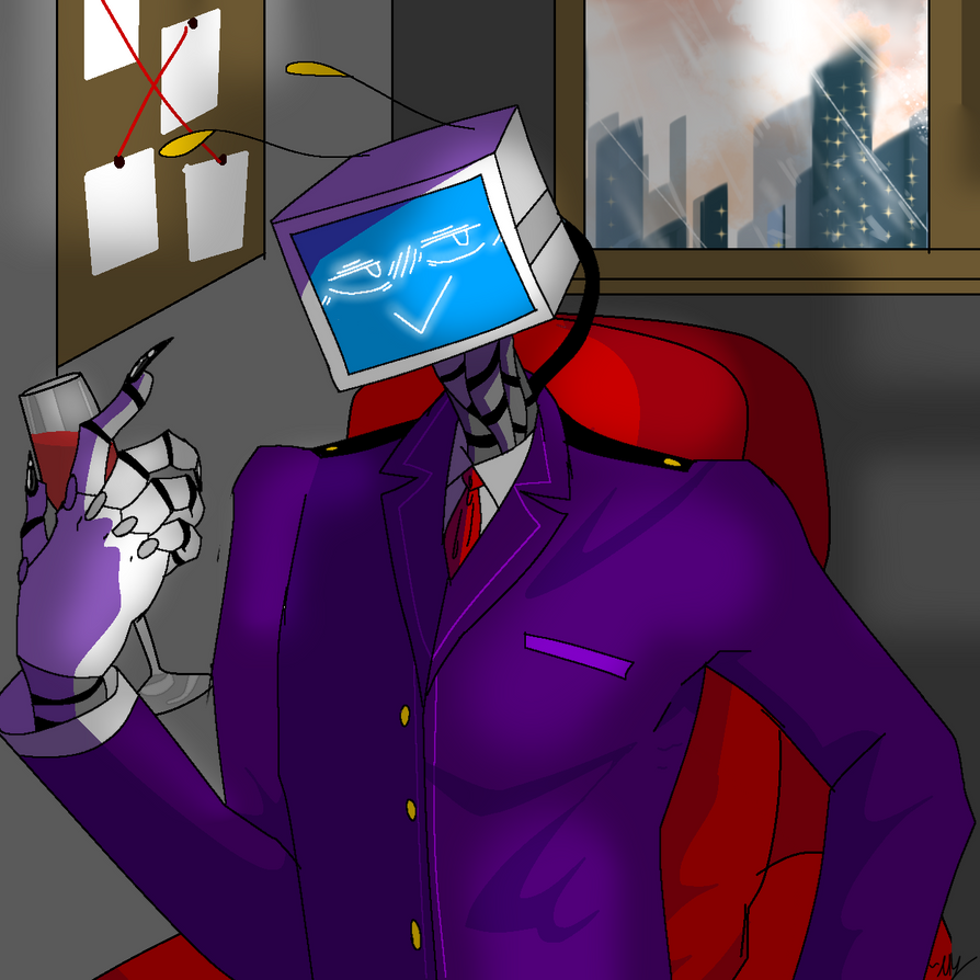 dumb robot redraw by feliahellcat on DeviantArt