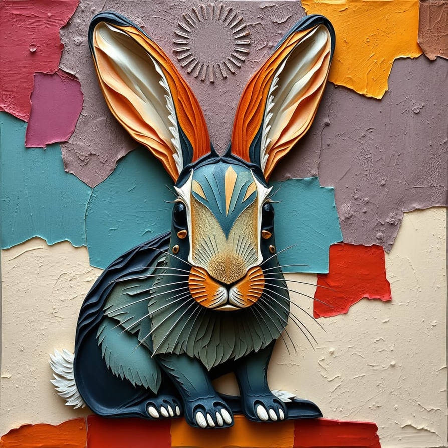 Base Rabit Art Work Relief Art: Rabbit by chibinuu on DeviantArt