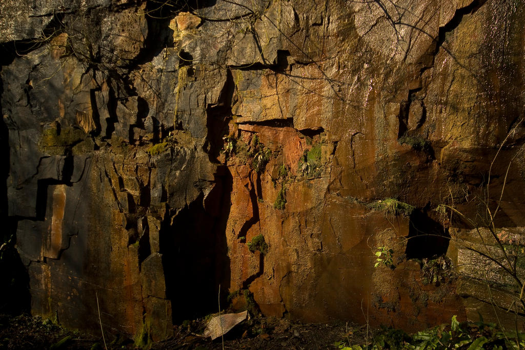 Quarry Rock face stock