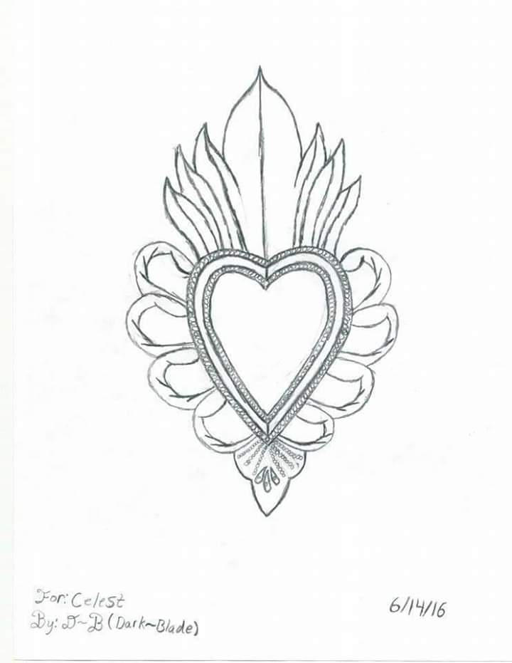 Mexican Heart Tattoo Design by Hikori777 on DeviantArt