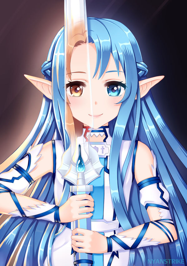 Asuna - SAO2: GGO (ALO) by nyansai on DeviantArt