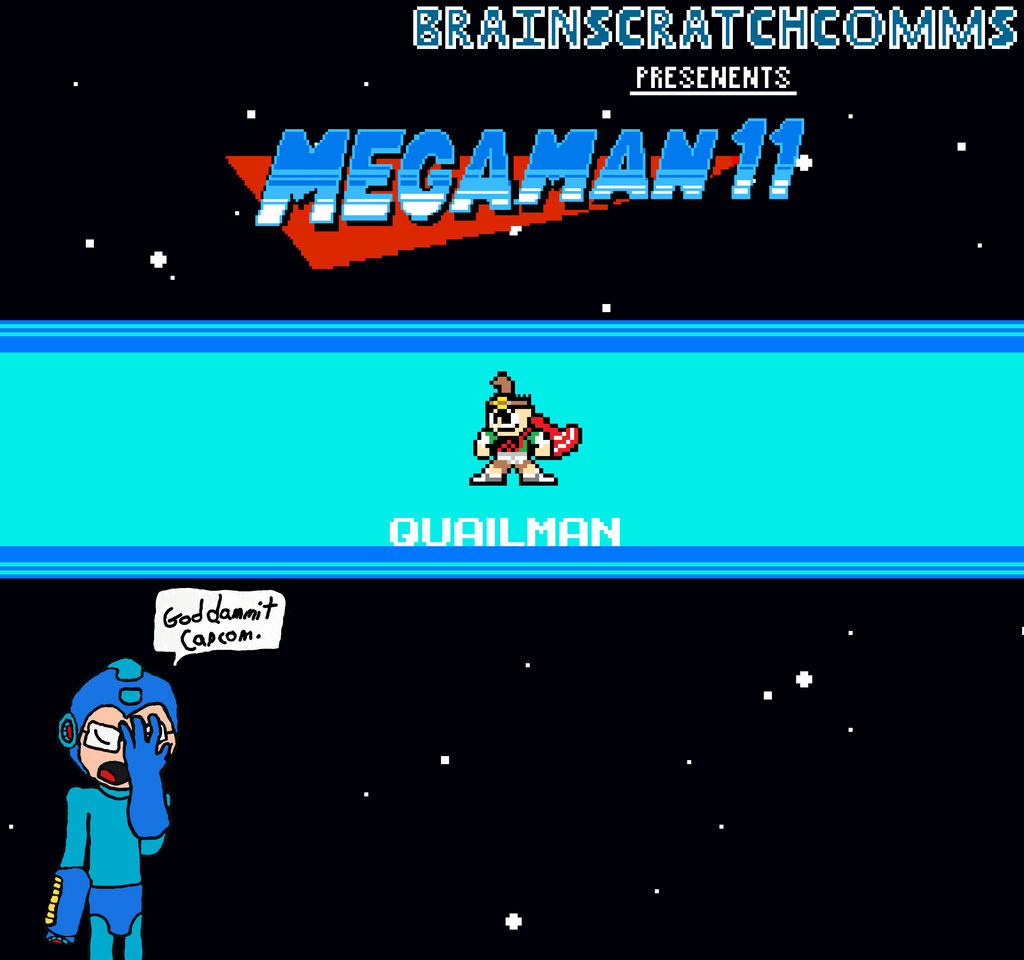 Brainscratchcomms Joke Thumbnail: Mega Man 11