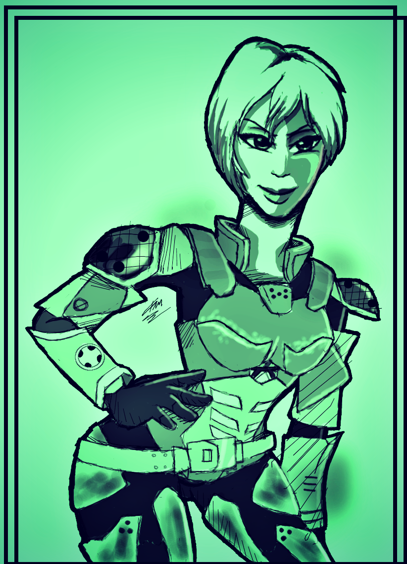 Sergeant Calhoun Doodle by ten-heart on DeviantArt