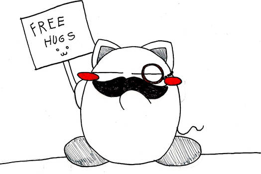 Free Hugs and mustage