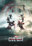 Captain America: Civil War Poster (Tribute) by rbmdesigns97