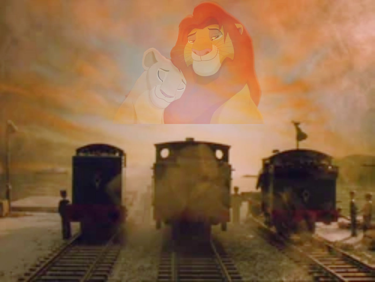 Simba Ghost Scene All At Sea Ending But With Simba And Nala Ghosts by FutureLeader2005 on ...
