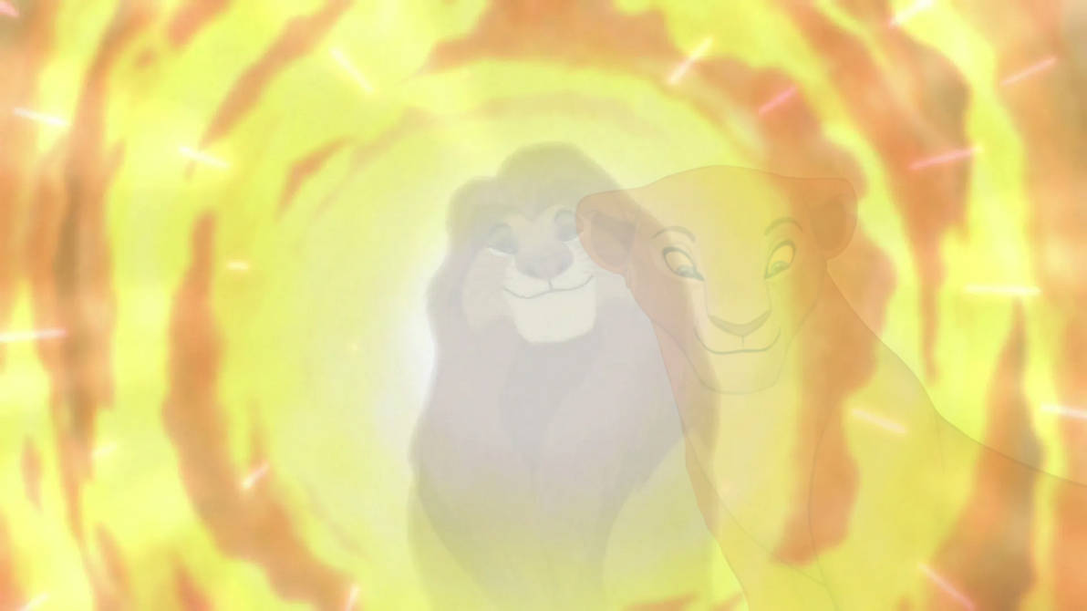Simba Ghost Scene Simba And Nalas Ghosts by FutureLeader2005 on DeviantArt