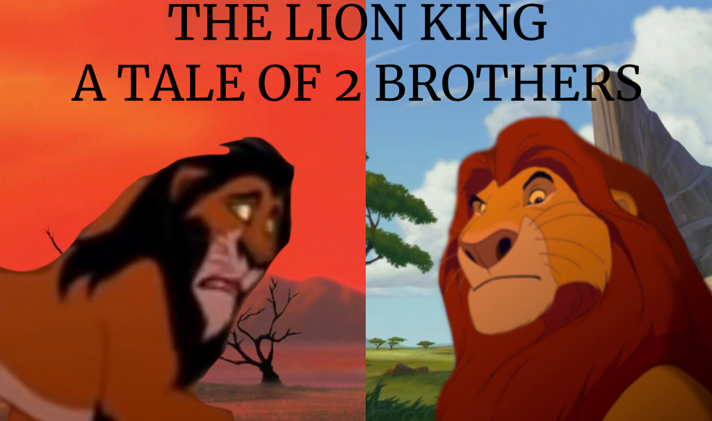 A Tale Of Two Brothers Lion King The Lion King A Tale Of Two Brothers Poster by FutureLeader2005 on