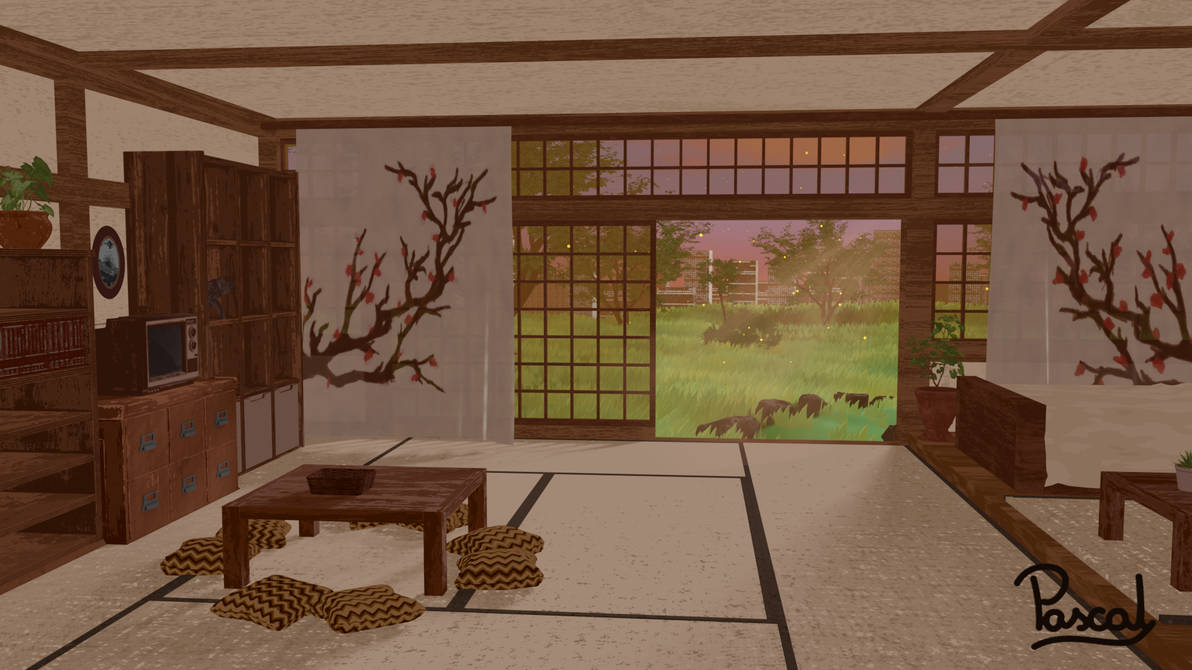 Anime Ritual Room Anime japanese room by Codorr on DeviantArt