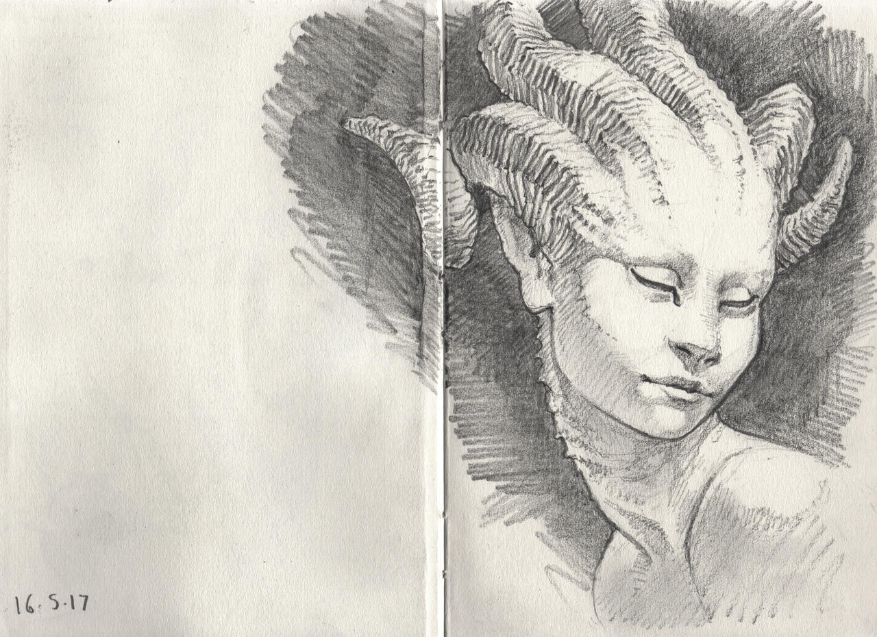 Фавн набросок