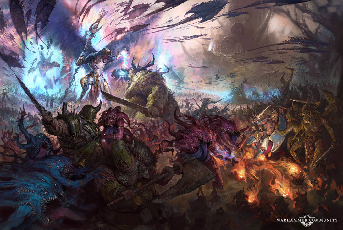 Армия Тзинча фэнтези