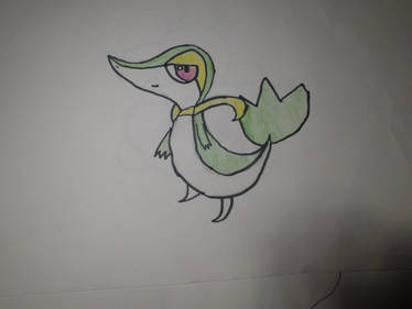 Snivy - 2D Traditional Art