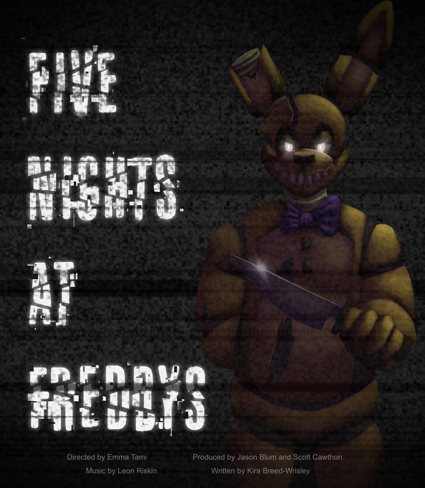 FNaF Movie Poster Redesign by TimberlandGrizzly on DeviantArt FNaF Movie Poster Redesign by TimberlandGrizzly on DeviantArt