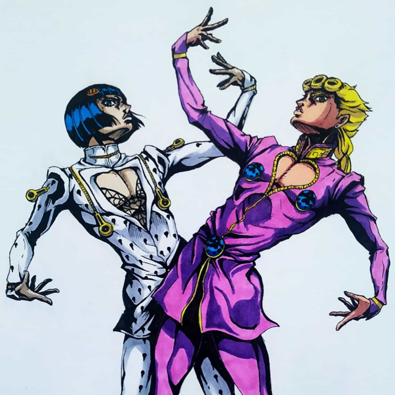 Daily JoJo on X: JoJo Bruno Pose vs Vogue  / X