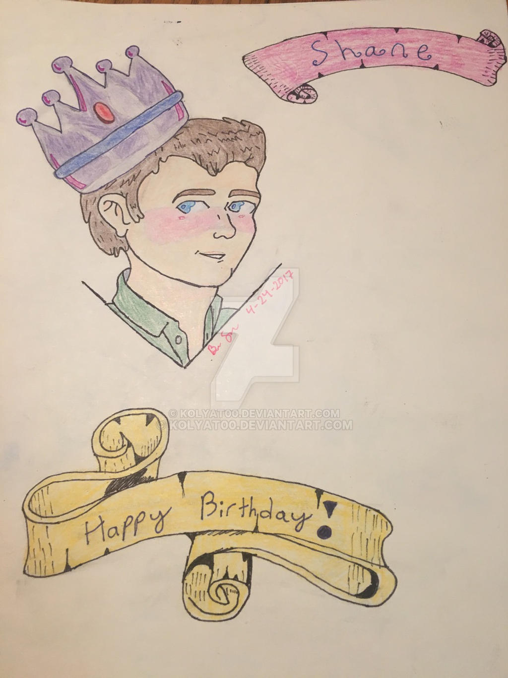 Happy Birthday Shane! by Kolyat00 on DeviantArt