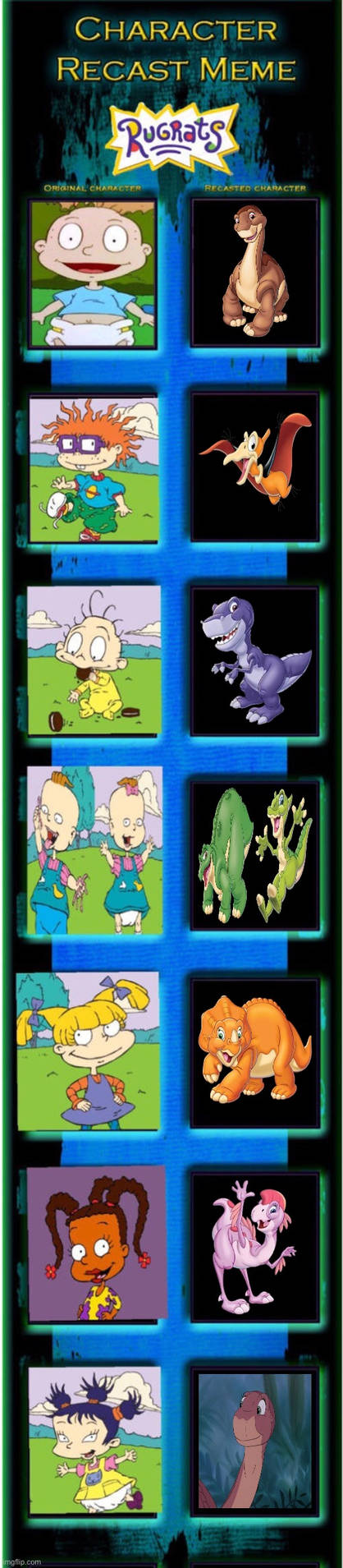 Rugrats x The Land Before Time by Punok on DeviantArt