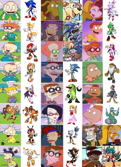 Sonic/Rugrats Recast (REMAKE) by Punok on DeviantArt