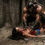 Bane meets Wonder Woman 77