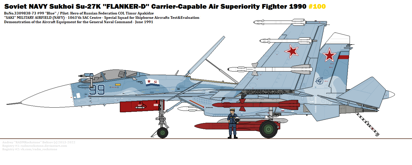 Su-27S Flanker-B - All-Weather Air-Superiority Jet Fighter