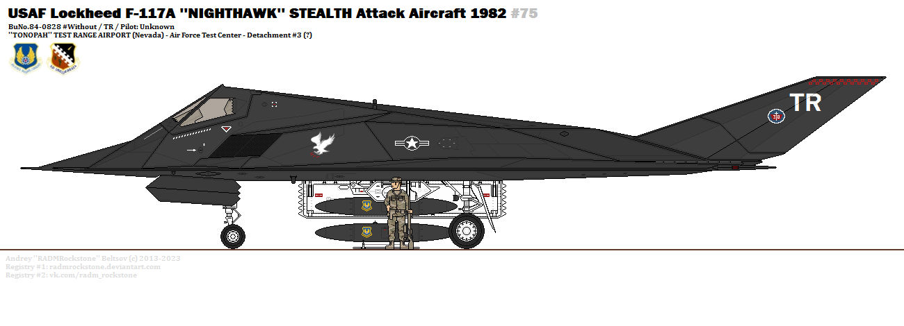 Lockheed F-117A ''Nighthawk'' (Re-Introduced) by RADMRockstone on ...
