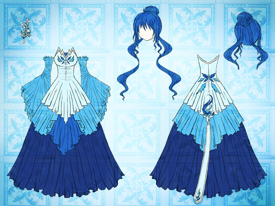 Spirit of Water Dress Design