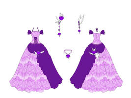 Amethyst Dress Design