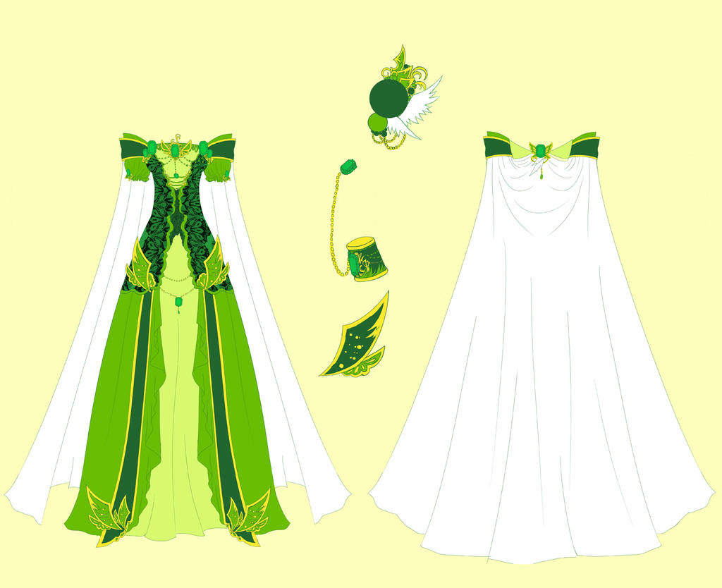 Emerald Dress Design