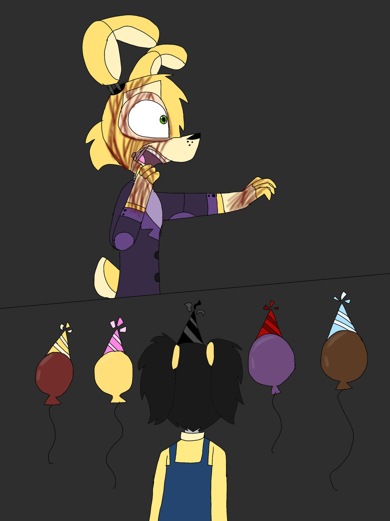 Spring lock death by cosmicfnafarts on DeviantArt