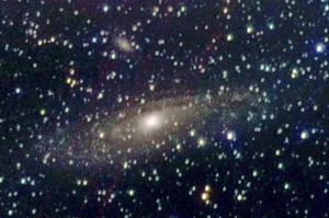 Andromeda Galaxy photo untracked