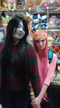 Tri-Con Marceline and Princess Bubblegum