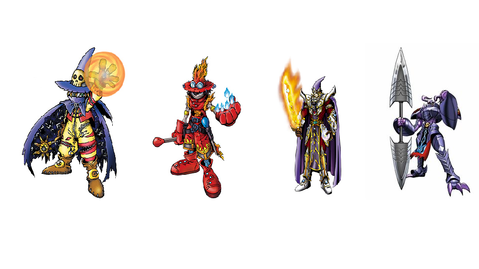 Wizardmon Evolutions Digimon Wizardmon And Gatomon T1 Studio