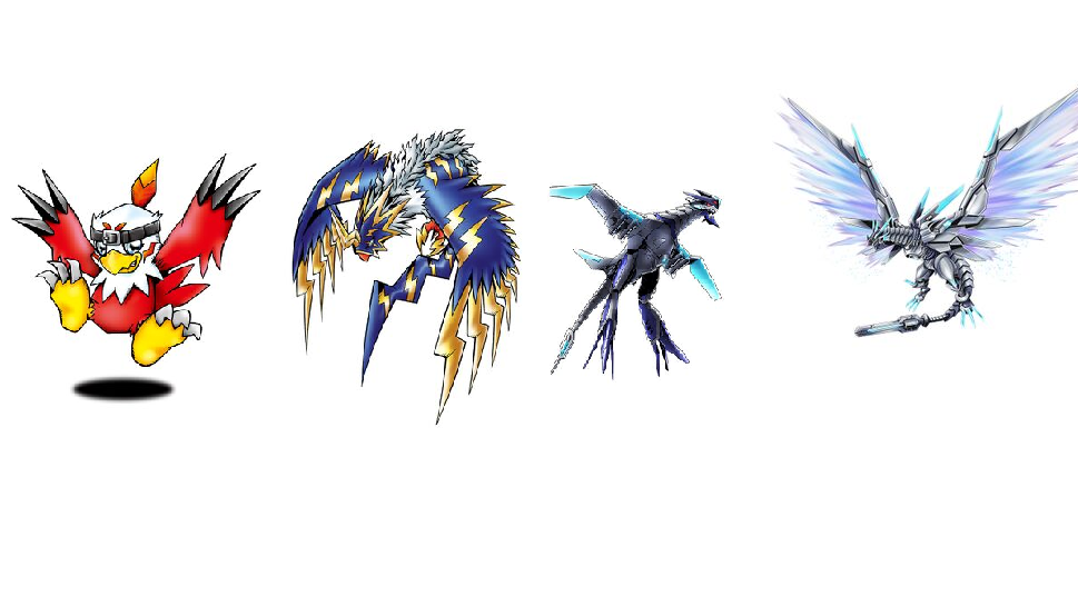 Ex5 Hawkmon Hawkmon Evolution Line