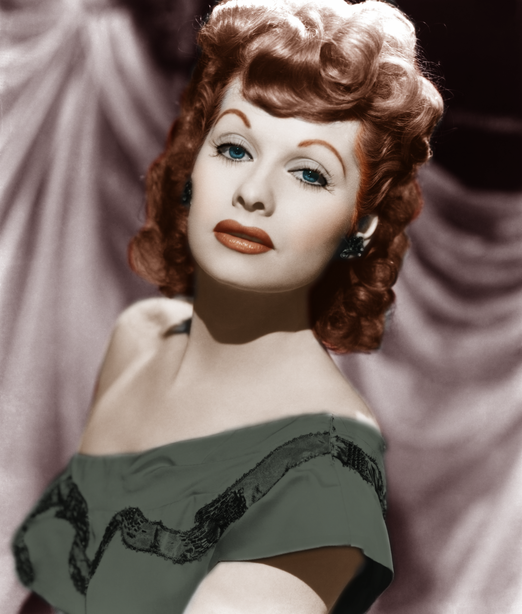 Lucille Ball colorization