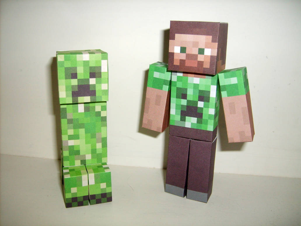 Paper Minecraft Deviantart More Papercraft by LockRikard on DeviantArt