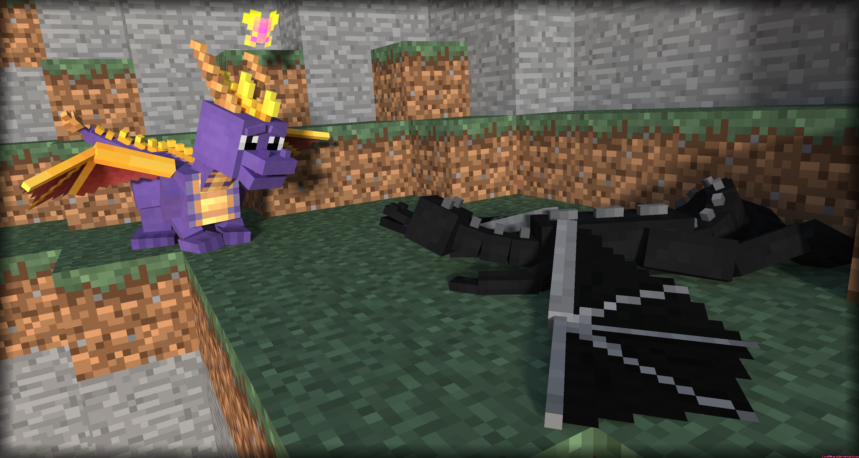 minecraft-ender-dragon-mod-new-skin 