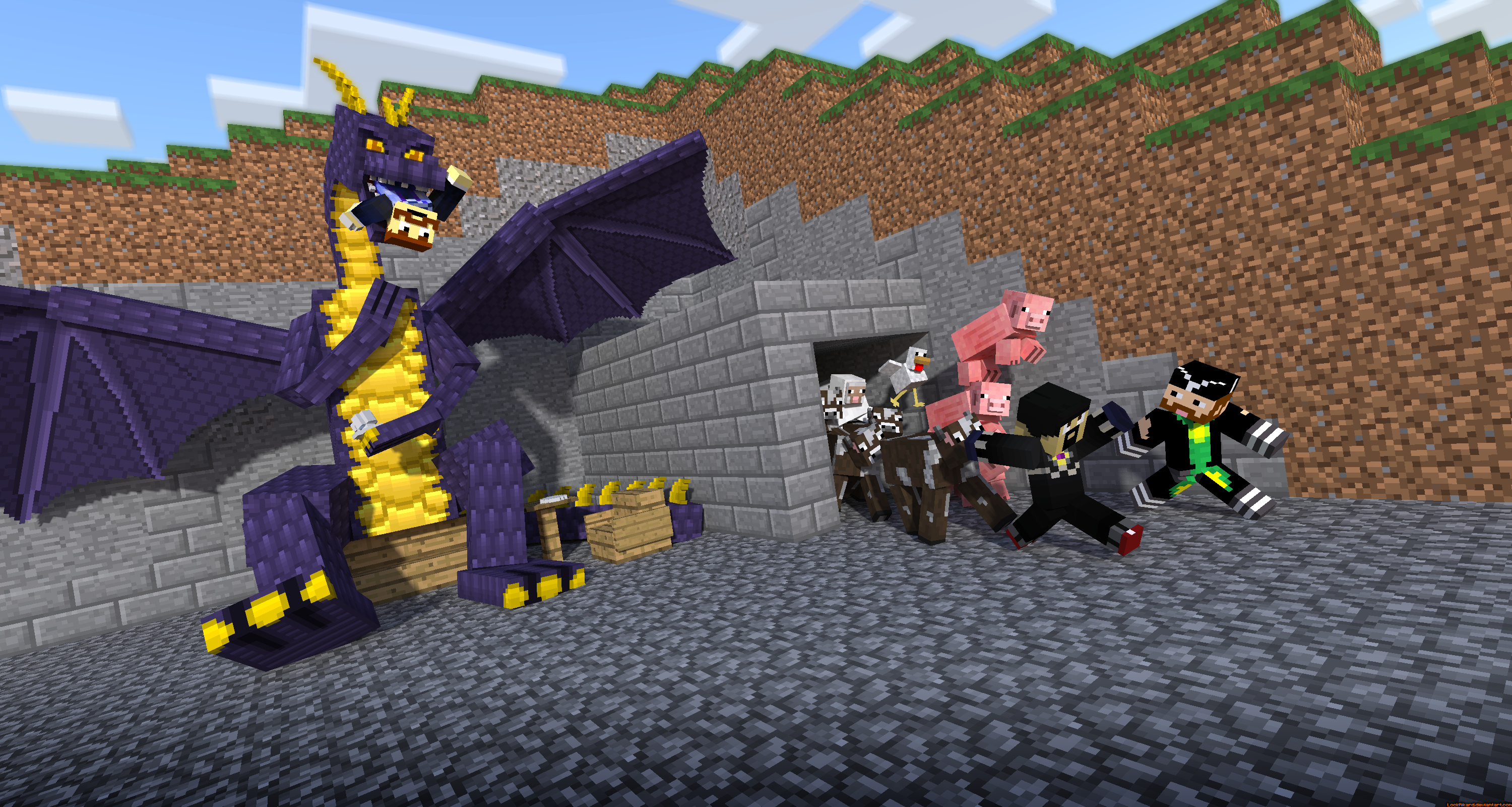 Gmod: Enderdragon playermodels by LockRikard on DeviantArt