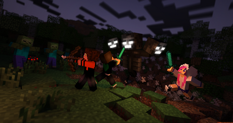 Zombies, Spiders, The Wither, Oh my