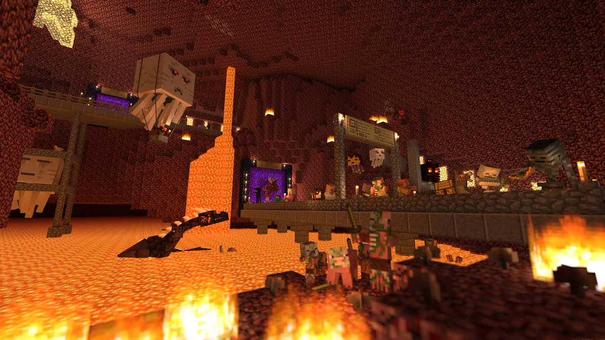 Nether Highway By LockRikard On DeviantArt nether-highway-by-lockrikard-on-deviantart