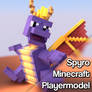 Gmod addon: Spyro Minecraft playermodel