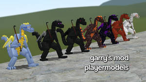 Gmod: Enderdragon playermodels