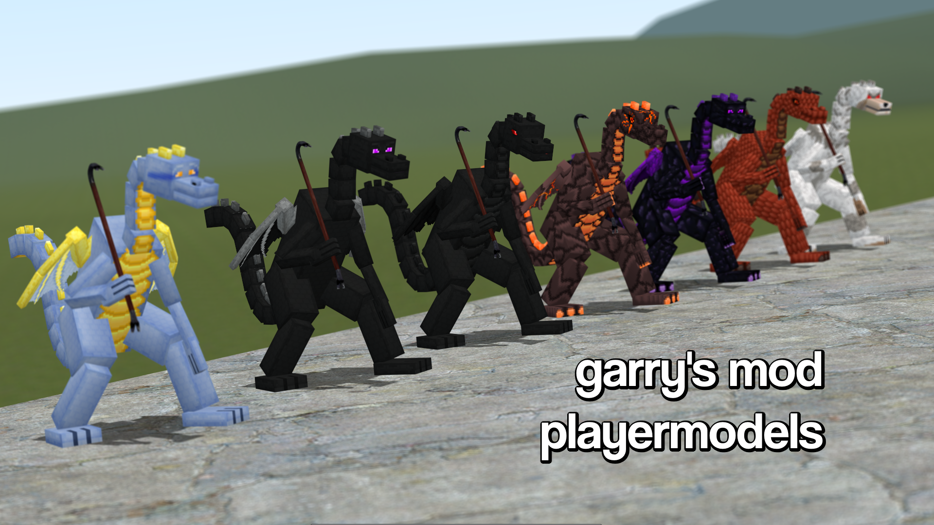 Gmod: Enderdragon playermodels by LockRikard on DeviantArt