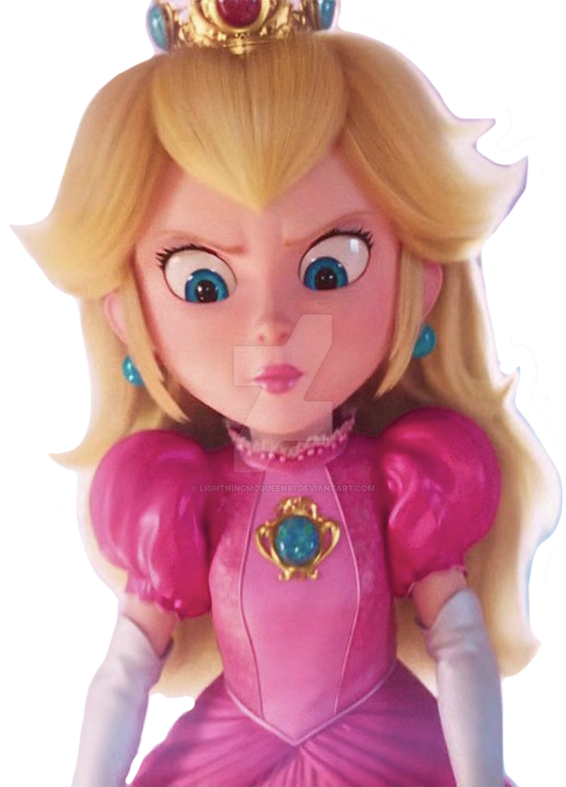Peach Rabbit Getting Mad Princess Peach Movie Angry by lightningmcqueen81 on DeviantArt