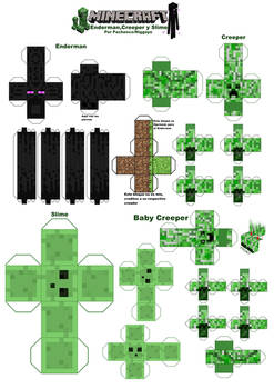 Minecraft Papercraft por Niggayo