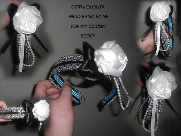 Gothic Lolita Head band 4