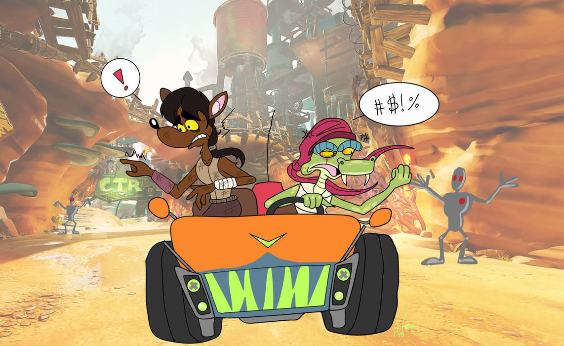 Rustland Car Rustland Car Chase by The-Demon-Whispers on DeviantArt