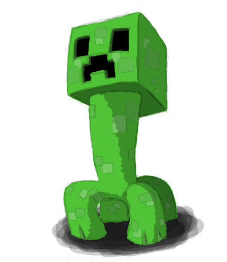 Creeper PNG {Minecraft} :) by AhomeHigurashi on DeviantArt