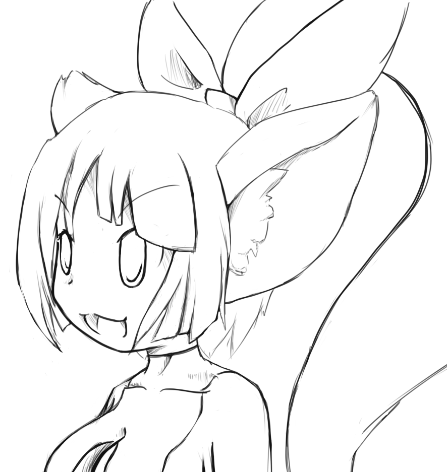 Disgaea Nekomata sketch