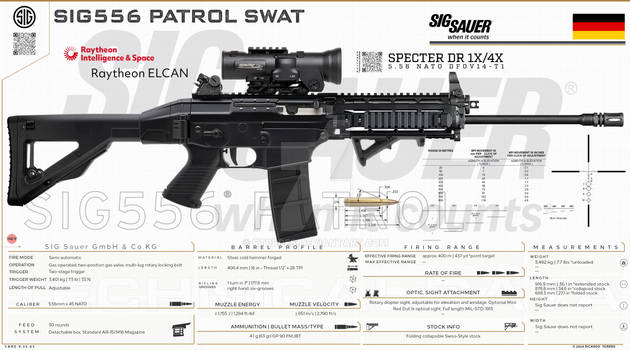 SIG Sauer GmbH  Co.KG - SIG556 Patrol SWAT