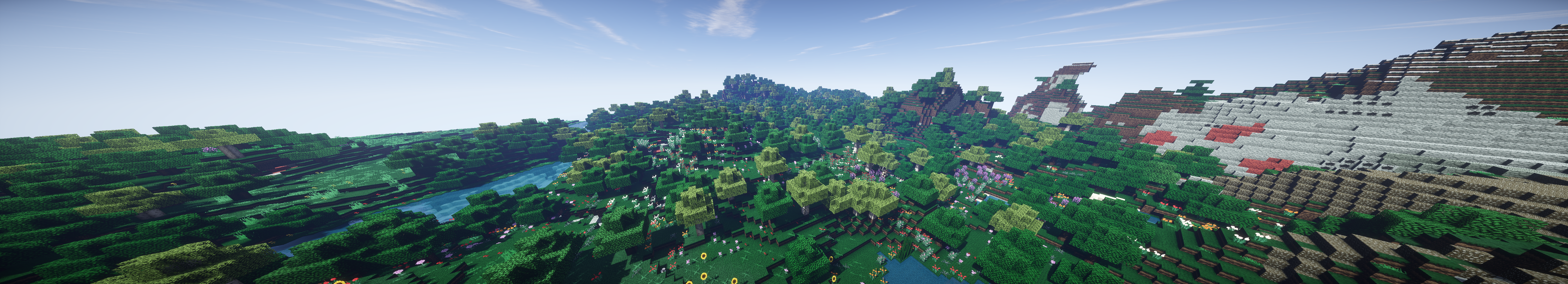 minecraft: the flower biome