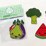 Fruits and veggies stickers